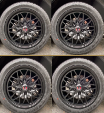 1993 – 2002 4th Gen WS6 Snowflake Wheels for Firebird  CHOOSE COLOR
