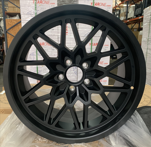 SFW179MBV2S - LIMITED EDITION.  FREE SHIPPING 17 x 9 cast aluminum Matte BLACK Snowflake wheels SET OF 4. Featuring smooth Matte BLACK finish. 5-1/8" Backspacing or +3mm Offset. Wheel weighs 25 pounds with a load rating of 1900 pounds. Must be used with t