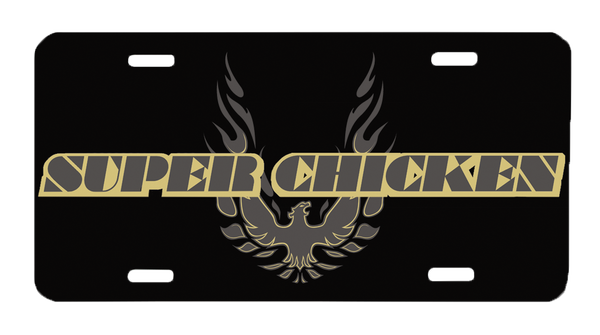 YOTAGSC - YearOne Super Chicken license plate.