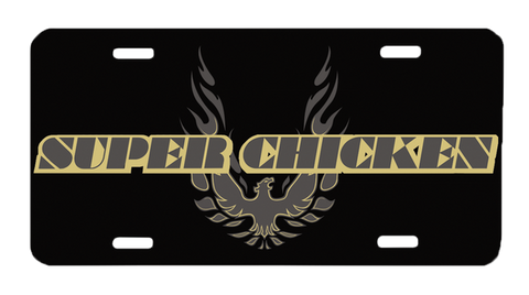 YOTAGSC - YearOne Super Chicken license plate.